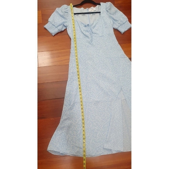 Likely Blue Floral Dress Size 6 - Picture 13 of 14